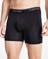 Calvin Klein Men's 3-Pack Microfiber Stretch Boxer Briefs Underwear