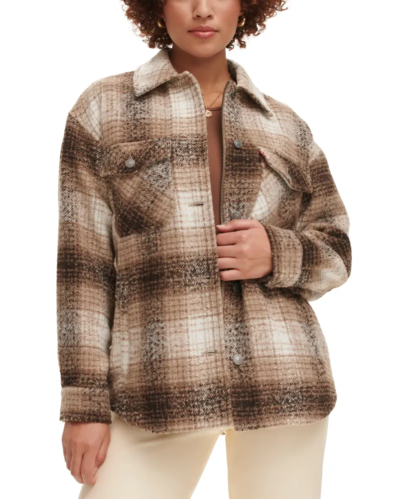 Lucky Brand Plus Size Plaid Shirt - Macy's