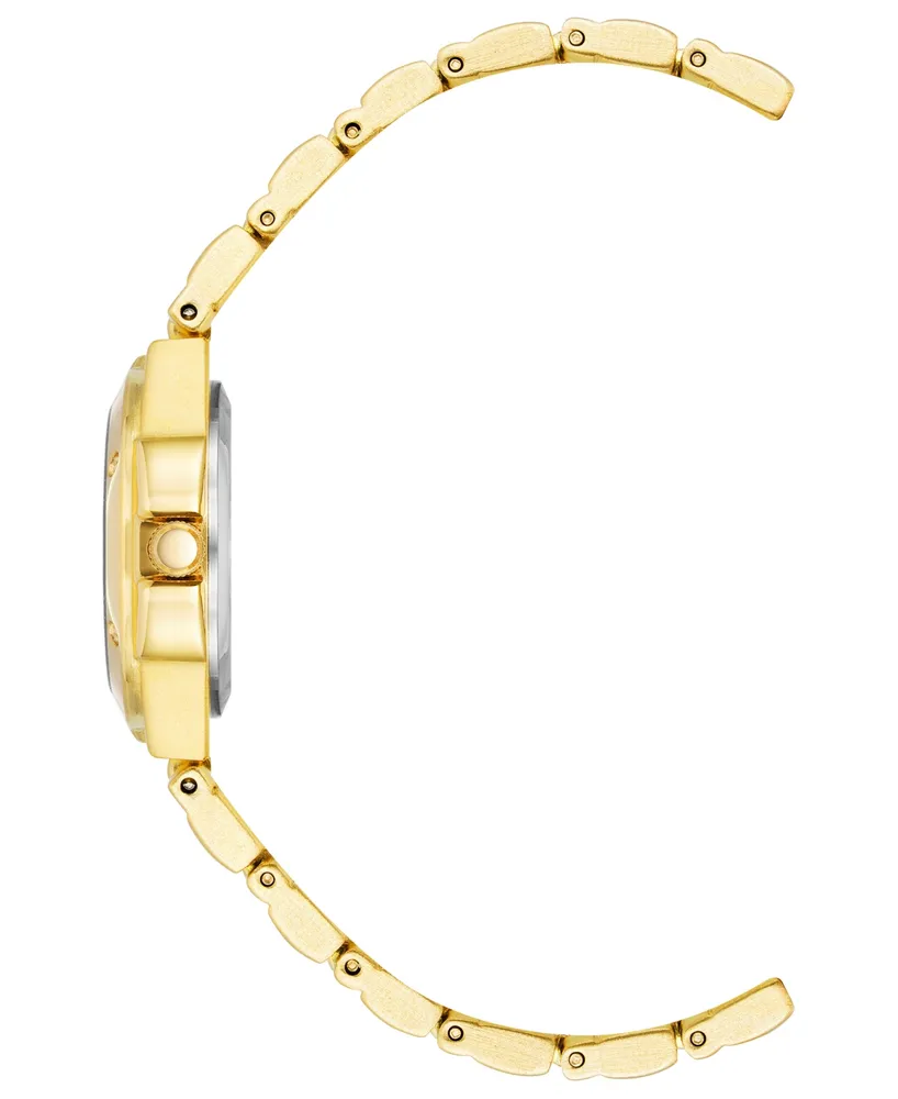 Anne Klein Women's Quartz Gold-Tone Alloy Bracelet Watch, 29mm - Gold