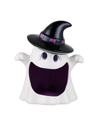 Mr. Halloween 12" Motion Activated Ceramic Ghost Candy Bowl