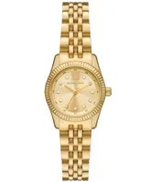 Michael Kors Women's Lexington Three-Hand -Tone Stainless Steel Watch 26mm