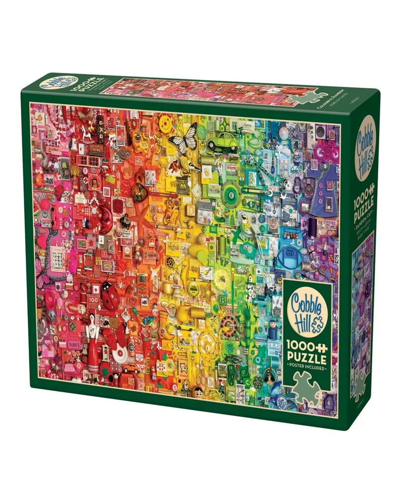 Cobble Hill- Colorful Rainbow Puzzle