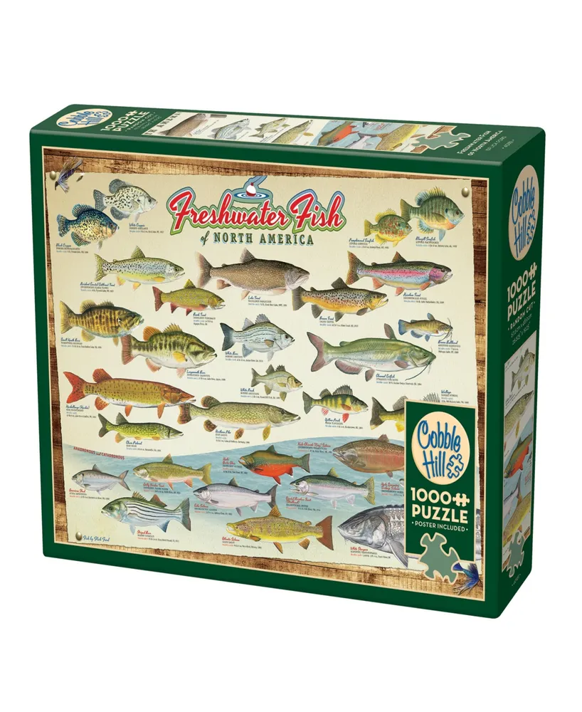 Cobble Hill- Freshwater Fish of North America Puzzle