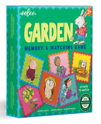 Eeboo Garden Little Square Memory Game