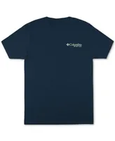 Columbia Men's La Ment Pfg Short-Sleeve Logo Graphic T-Shirt