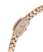 Guess Women's Analog Rose Gold-Tone Stainless Steel Watch 25mm - Rose Gold