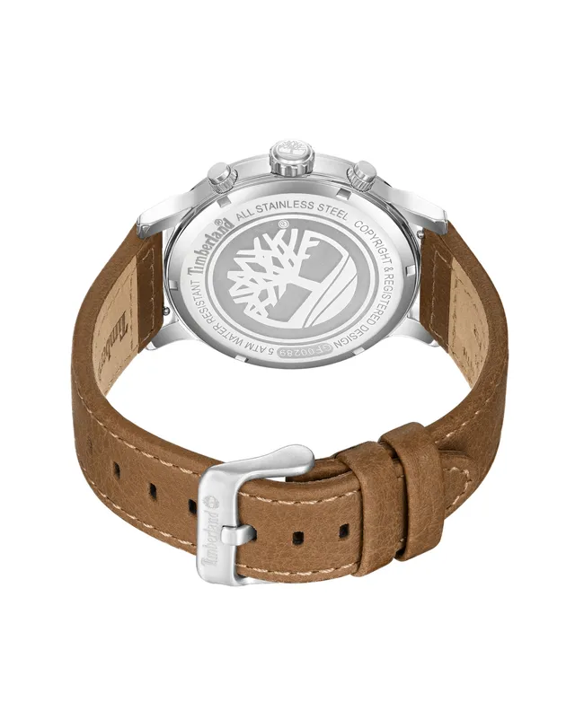 Quartz Mall Hawthorn Pancher Watch Genuine | Leather Timberland Men\'s Strap