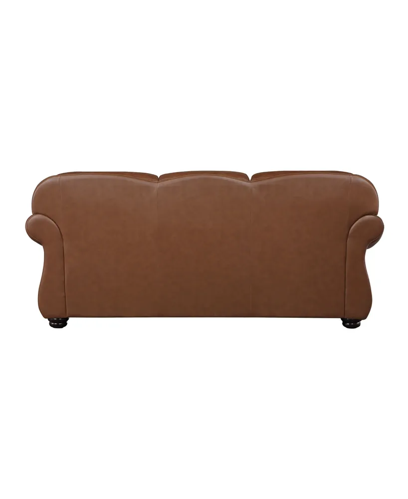 White Label Dadeville 85" Leather Match Sofa