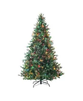 Kurt Adler 7' Pre-Lit Incandescent Jackson Pine Tree