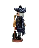 Kurt Adler 17.3" Steinbach Scottish Santa Nutcracker