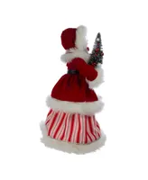 Kurt Adler 17.25" Kringle Klaus Peppermint Mrs. Claus