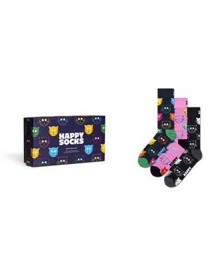 Happy Socks 3-Pack Mixed Pets Gift Set