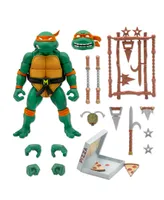 Super 7 Teenage Mutant Ninja Turtles Michelangelo 7" Ultimates, Action Figure