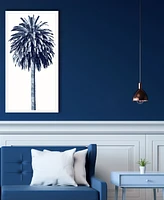 Palm Tree Blue Ii Framed Art