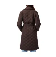 Women's Quilted Trench Coat