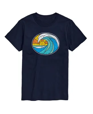 Airwaves Men's Glass Wave Short Sleeve T-shirt