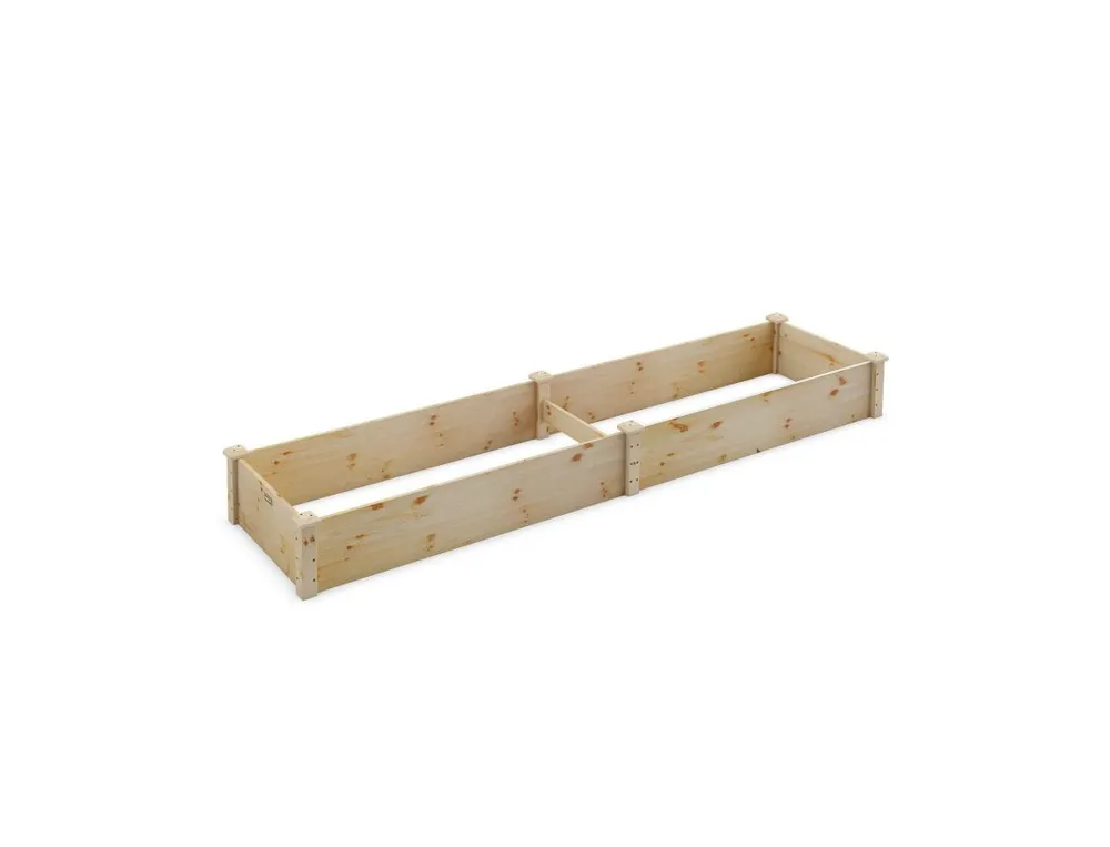 Wooden Raised Garden Bed Outdoor for Vegetables Flowers Fruit