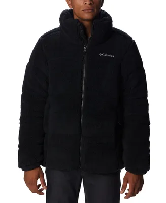 Columbia Men's Puffect Logo Sherpa Jacket
