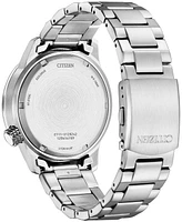 Citizen Eco-Drive Men's Weekender Stainless Steel Bracelet Watch 43mm - Silver