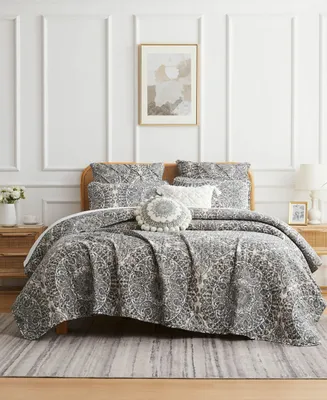 Southshore Fine Linens Ashanti 7 Piece Quilt Set, Full/Queen