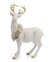 Fitz and Floyd Bonita Standing Deer Figurine, 17-inch