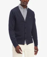 Tommy Hilfiger Men's Essential Embroidered Logo Cardigan