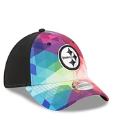 Men's and Women's New Era Multicolor, Black Pittsburgh Steelers 2023 Nfl Crucial Catch 39THIRTY Flex Hat
