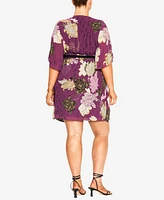 City Chic Women's Jillian Dress