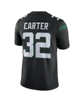 Men's Nike Michael Carter Black New York Jets Vapor Untouchable Limited Jersey