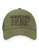 Men's Top of the World Olive Maryland Terrapins Oht Military-Inspired Appreciation Unit Adjustable Hat