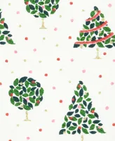 kate spade new york Holiday Confetti Acrobat Plaid Holiday Kitchen Towels 2-Pack Set, 17" x 28"