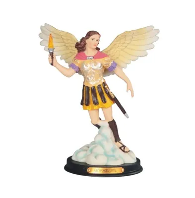 Fc Design 10"H Archangel Uriel Statue Angel of Wisdom Holy Figurine Religious Decoration Home Decor Perfect Gift for House Warming, Holidays and Birth