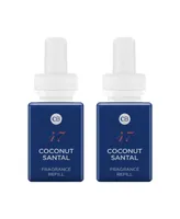Pura and Capri Blue - Coconut Santal - Fragrance for Smart Home Air Diffusers - Room Freshener - Aromatherapy Scents for Bedrooms & Living Rooms