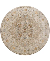 Surya Reina Ren-2305 7'10" x 7'10" Round Area Rug