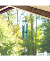 36" Long Tuned Traditional Teal Wind Chime