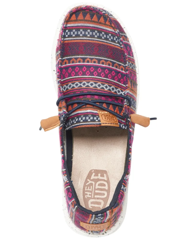 Hey Dude Women's Wendy Baja Slip-On Casual Moccasin Sneakers from Finish Line