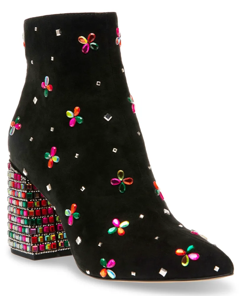 Betsey Johnson Women's Joise Rhinestone Embellished Booties