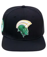 Men's Pro Standard Black Norfolk State Spartans Arch Over Logo Evergreen Snapback Hat