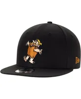 Men's New Era Barney Black The Flintstones 9FIFTY Snapback Hat