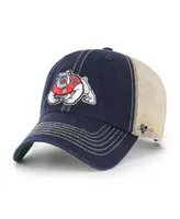 Men's '47 Brand Navy Fresno State Bulldogs Trawler Trucker Snapback Hat