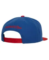 Men's Mitchell & Ness Blue New York Rangers Core Team Ground 2.0 Snapback Hat