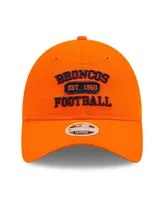 Women's New Era Orange Denver Broncos Formed 9TWENTY Adjustable Hat