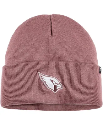 Women's '47 Brand Pink Arizona Cardinals Haymaker Cuffed Knit Hat