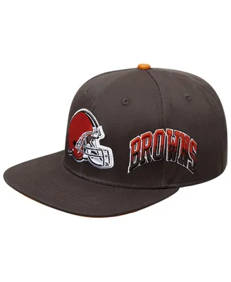 Men's Pro Standard Brown Cleveland Browns Hometown Snapback Hat