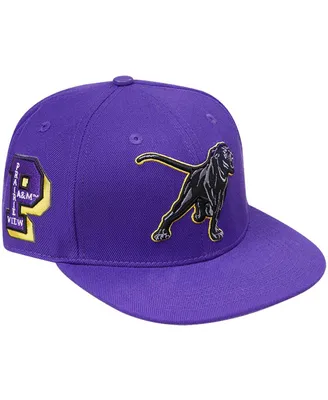Men's Pro Standard Purple Prairie View A&M Panthers Evergreen Mascot Snapback Hat