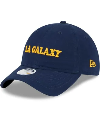 Women's New Era Navy La Galaxy Shoutout 9TWENTY Adjustable Hat
