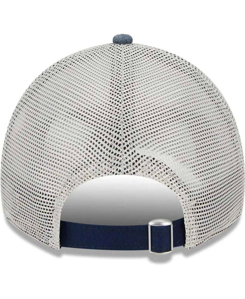 Women's New Era Navy La Galaxy Micro 9TWENTY Adjustable Hat