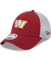 Men's New Era Burgundy Washington Commanders Outline Trucker 9FORTY Adjustable Hat