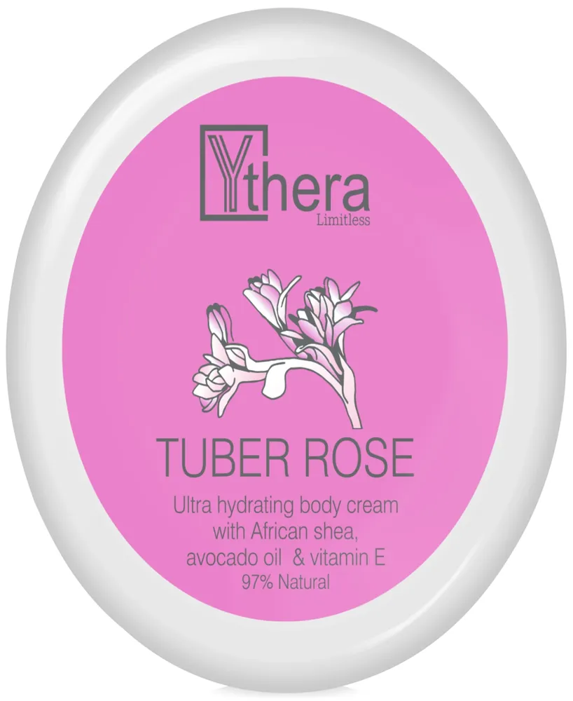 Ythera Beauty Tuber Rose Ultra Hydrating Body Cream, 7.05 oz.