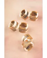 Travis Napkin Rings, Set of 6